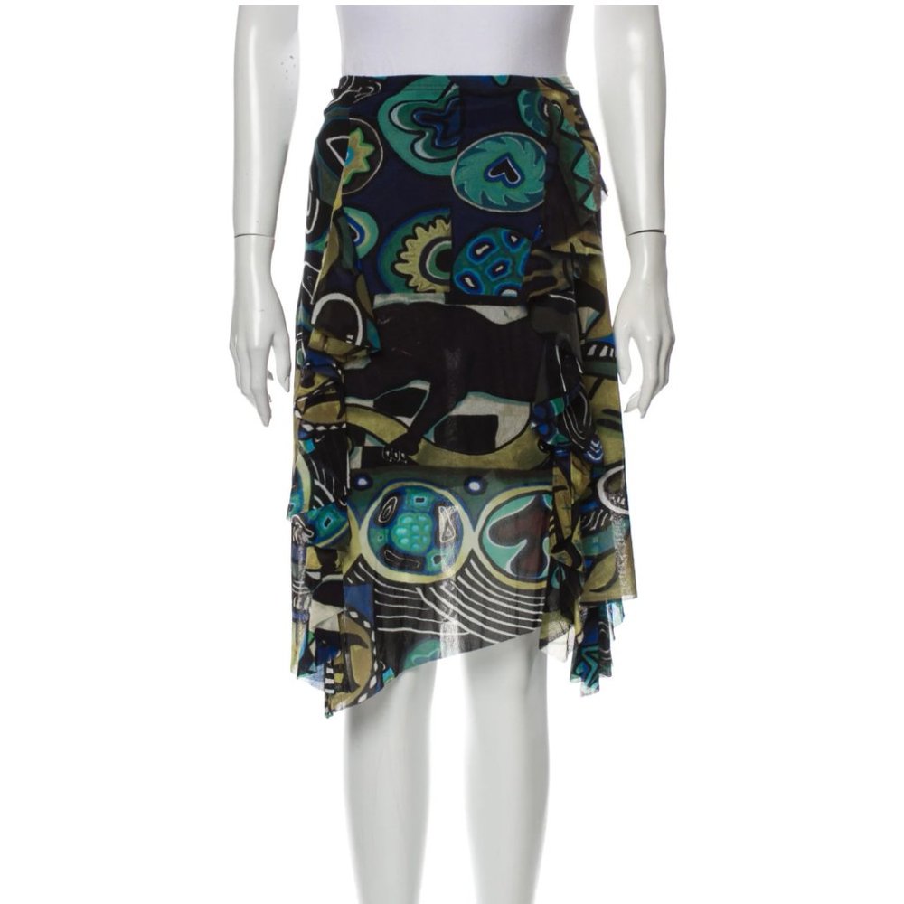 Vintage Kenzo Jungle Midi Skirt